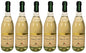 Frizzantino bianco dolce Gualtieri Dell`Emilia IGT (6 x 0,75 L) - Vino Frizzante - Weißer Süßer Perlwein 7,5% Vol. aus Italien