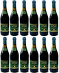 Lambrusco rosso dolce Gualtieri Dell`Emilia IGT (12 X 0,75 L) - Vino Frizzante - Roter Süßer Perlwein 7,5% Vol. aus Italien