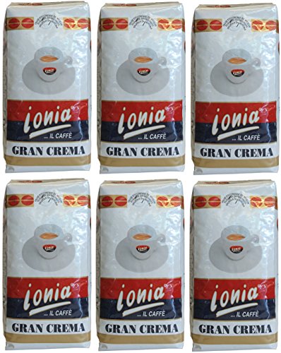 6x Ionia Espresso Gran Crema